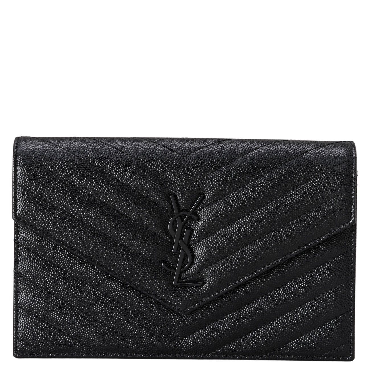 YVES SAINT LAURENT(USED)생로랑 393953 모노그램 엔벨로프 WOC